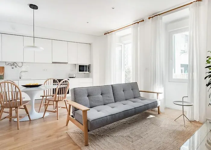 New Bright Design With Spacious Balcony Lägenhet Lisboa